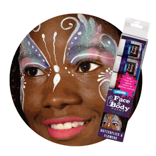 Buy Gold Glitter face paint online - Derivan