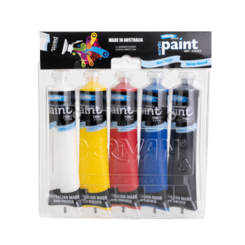 STUDENT ACRYLIC CLAM PACK (5X75ML)