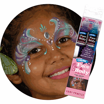 Face and Body paint Fairy Princess Set