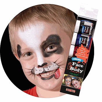 Face and Body paint Starter Set