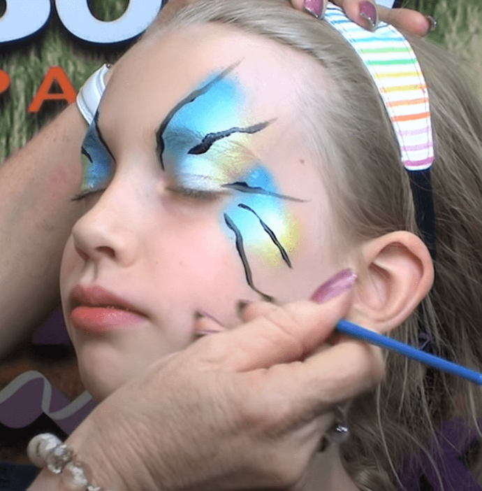 5 Colourful Butterfly Face Paint Ideas - Face Paint Shop Australia