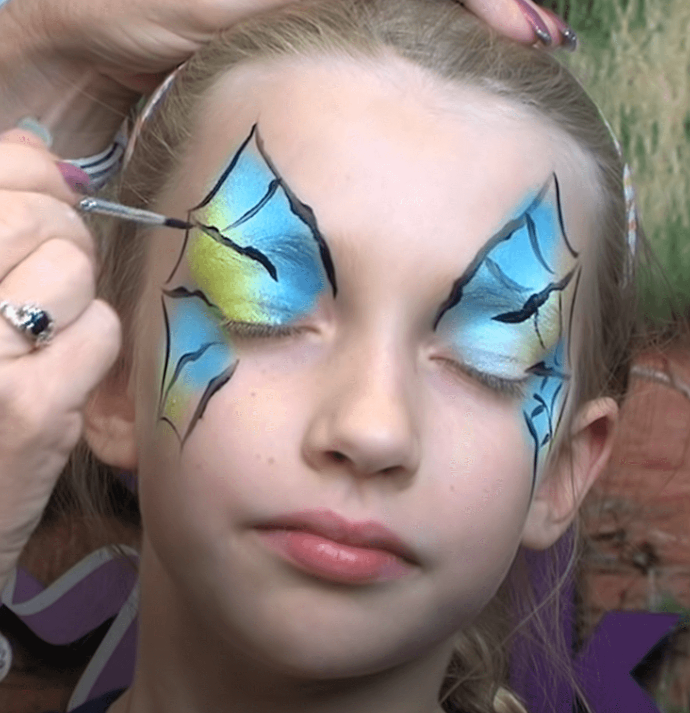 Easy witch face paint stepbystep guide video