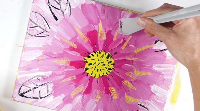 Step-by-Step Guide to Painting Flowers in Acrylic for Beginners