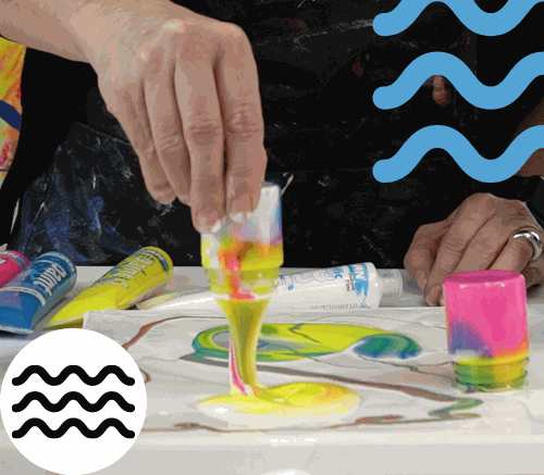 acrylic pouring for beginners: become an artist today