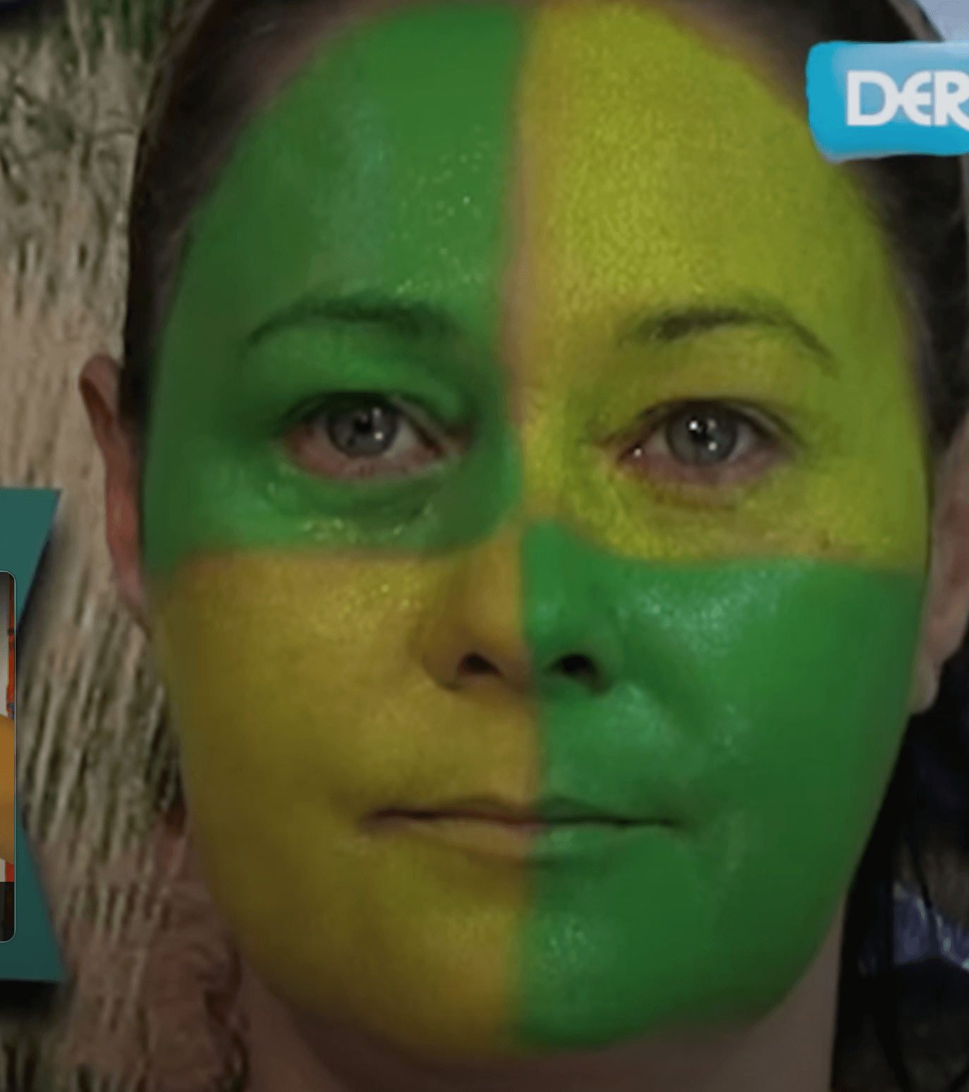 Face paint Australia day design with bonus video