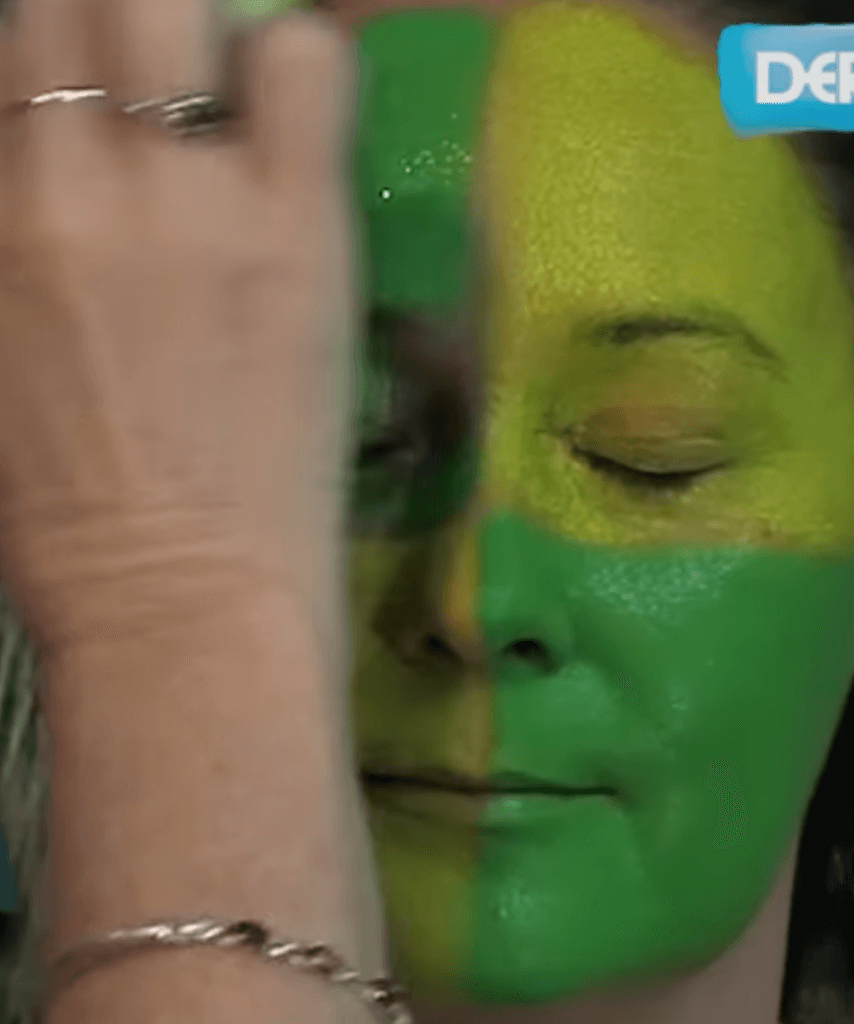Face paint Australia day design with bonus video