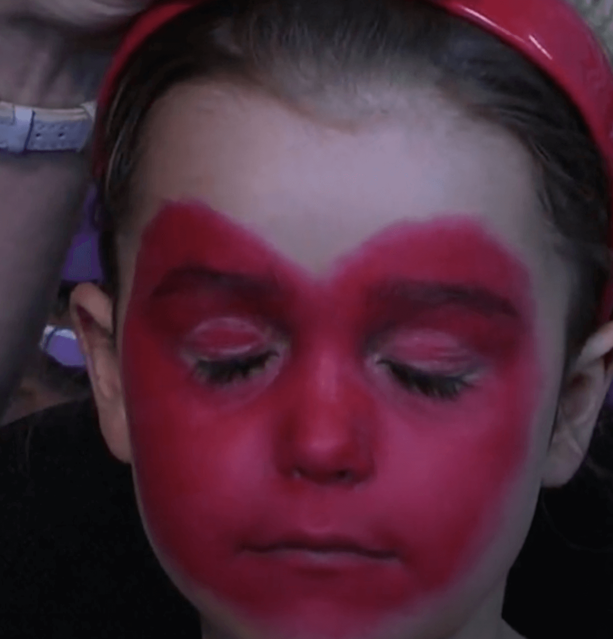 Face paint ladybug design bonus video included