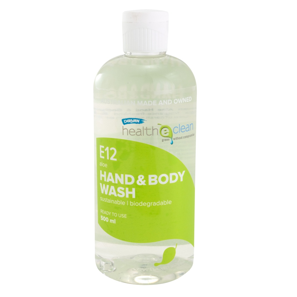 E12 ALOE HAND & BODY WASH 500ML