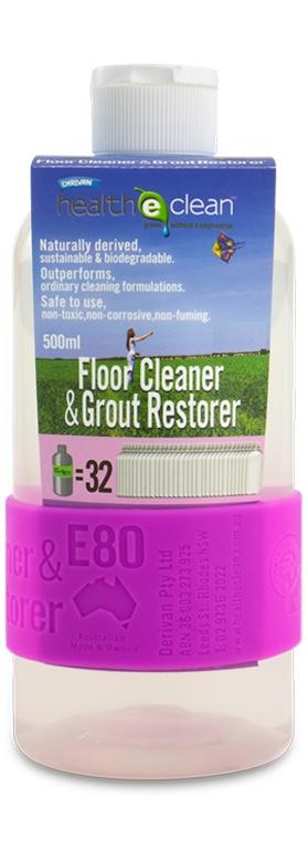 E80 FLOOR CLEANER & GROUT RESTORER 500ML