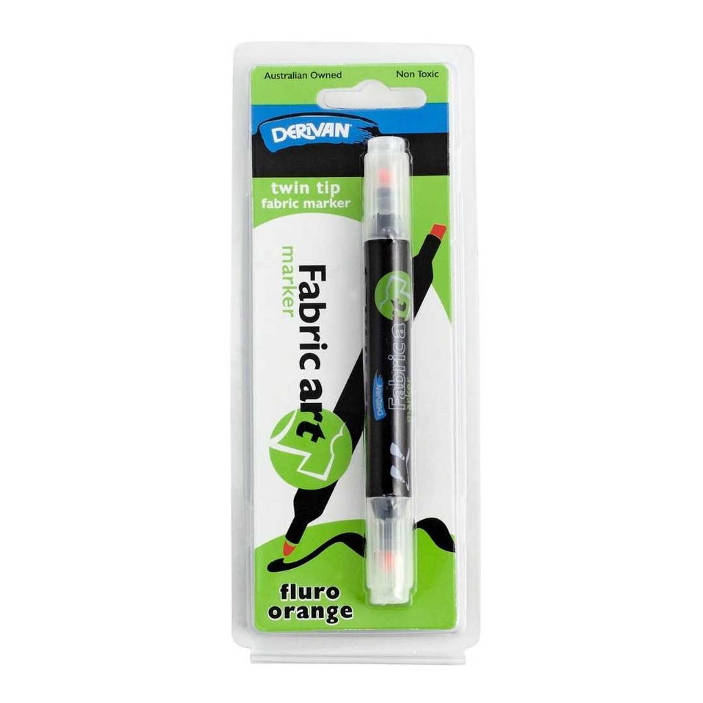 FABRIC ART MARKER FLURO ORANGE