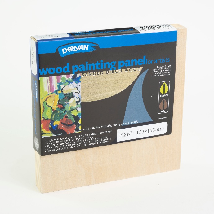  DERIVAN WOOD PANELS 15X15CM (06X06")