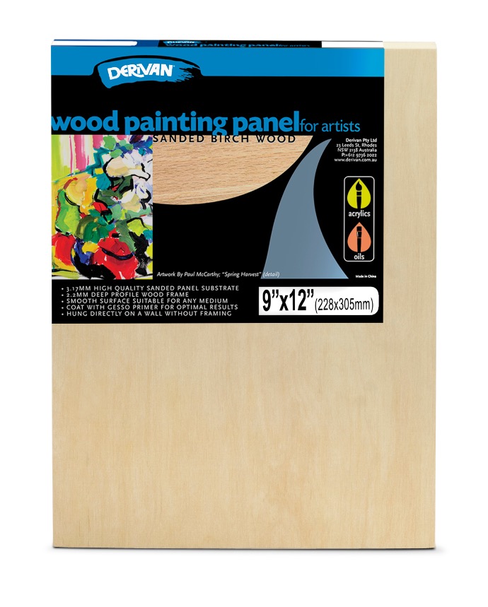  DERIVAN WOOD PANELS 23X30CM(09X12")