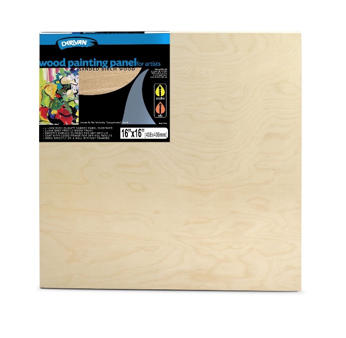 DERIVAN WOOD PANELS 40X40CM(16X16")