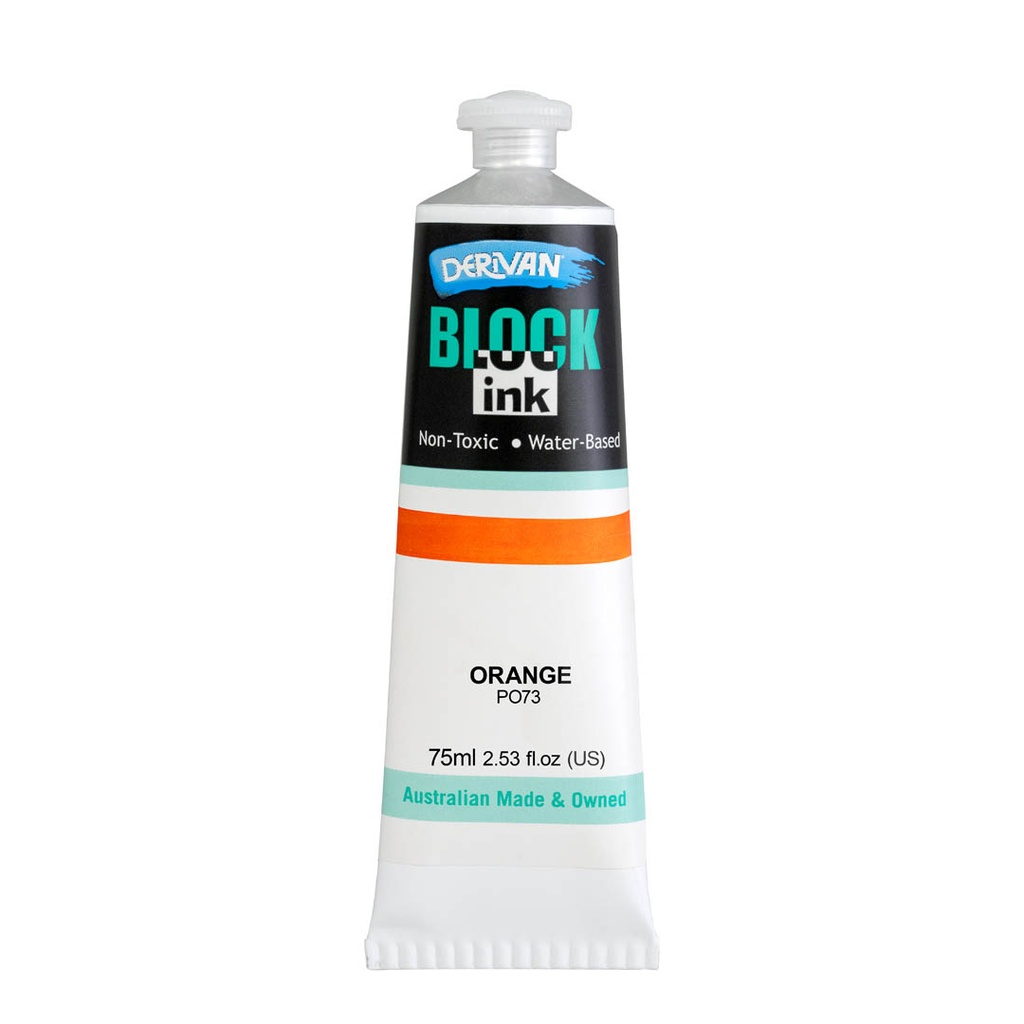   BLOCK INK 75ML ORANGE