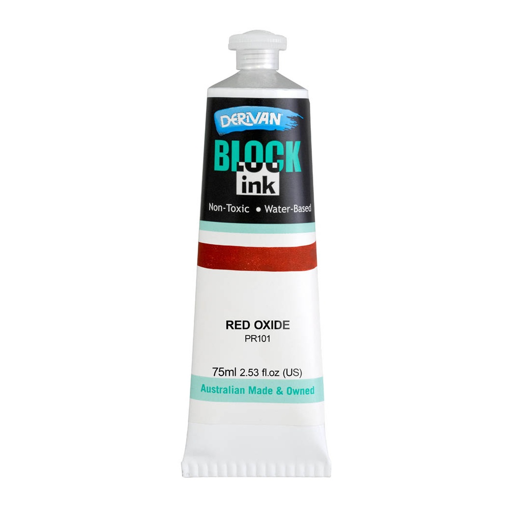  BLOCK INK 75ML RED OXIDE