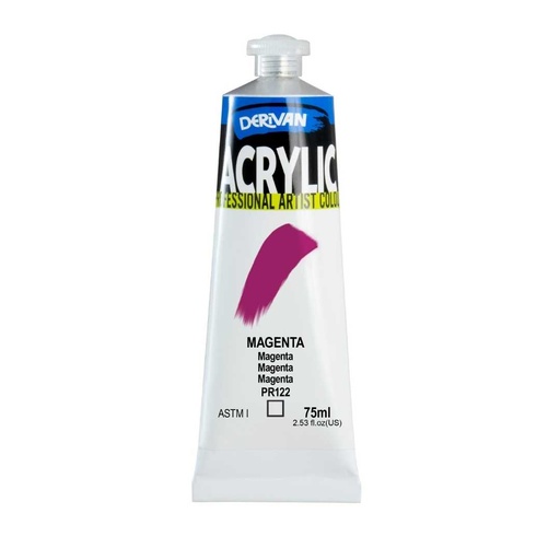  DERIVAN ACRYLIC 75ML MAGENTA