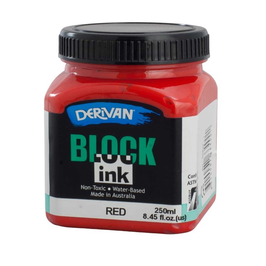 BLOCK INK 250ML RED (WARM)