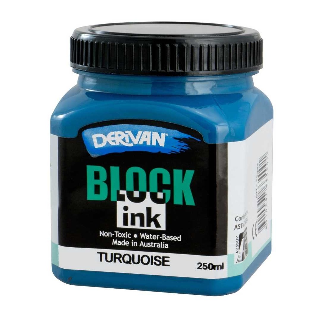 BLOCK INK 250ML TURQUOISE