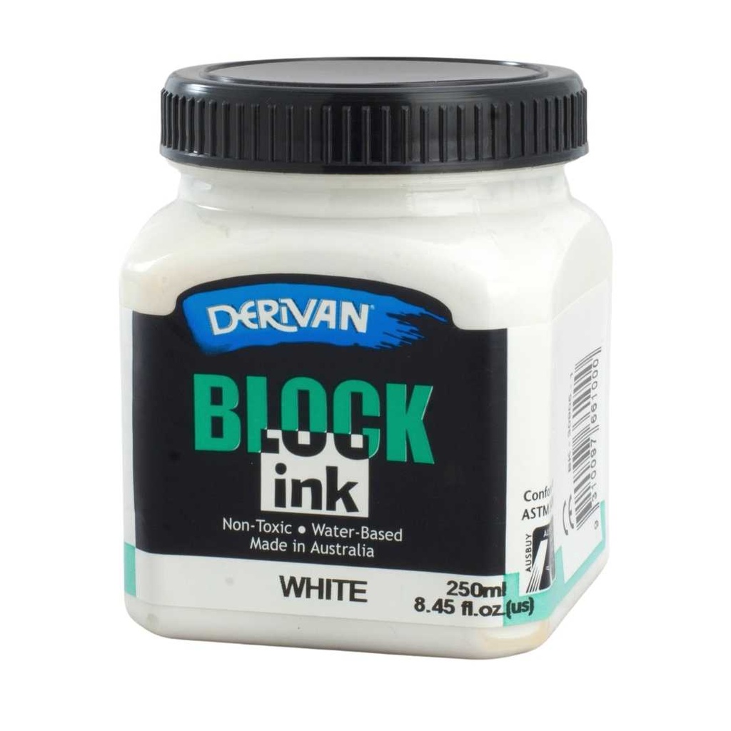 BLOCK INK 250ML WHITE