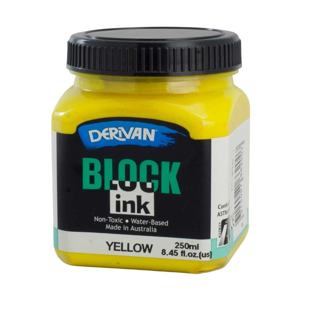 BLOCK INK 250ML YELLOW (WARM)