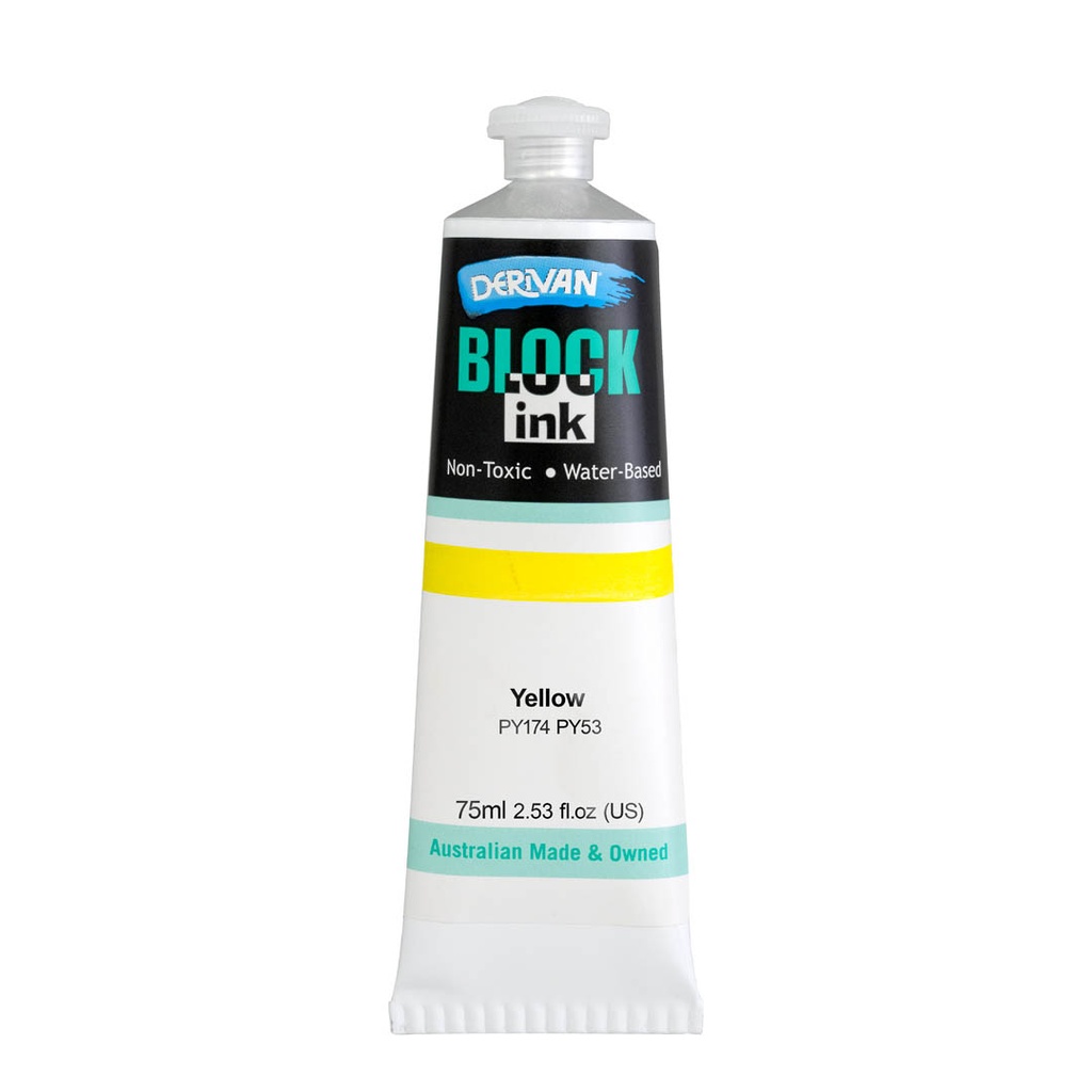  BLOCK INK 75ML YELLOW (WARM)