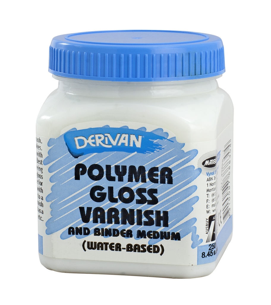  DERIVAN 250ML POLYMER GLOSS VARNISH