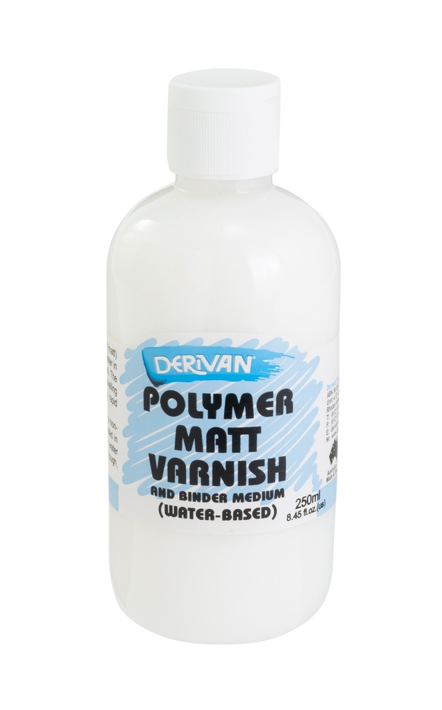  DERIVAN 250ML POLYMER MATT VARNISH