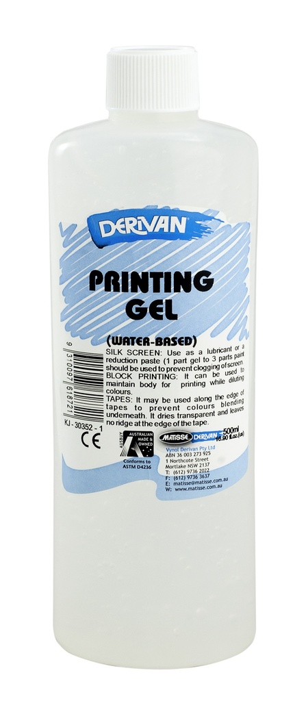  DERIVAN 500ML PRINTING GEL