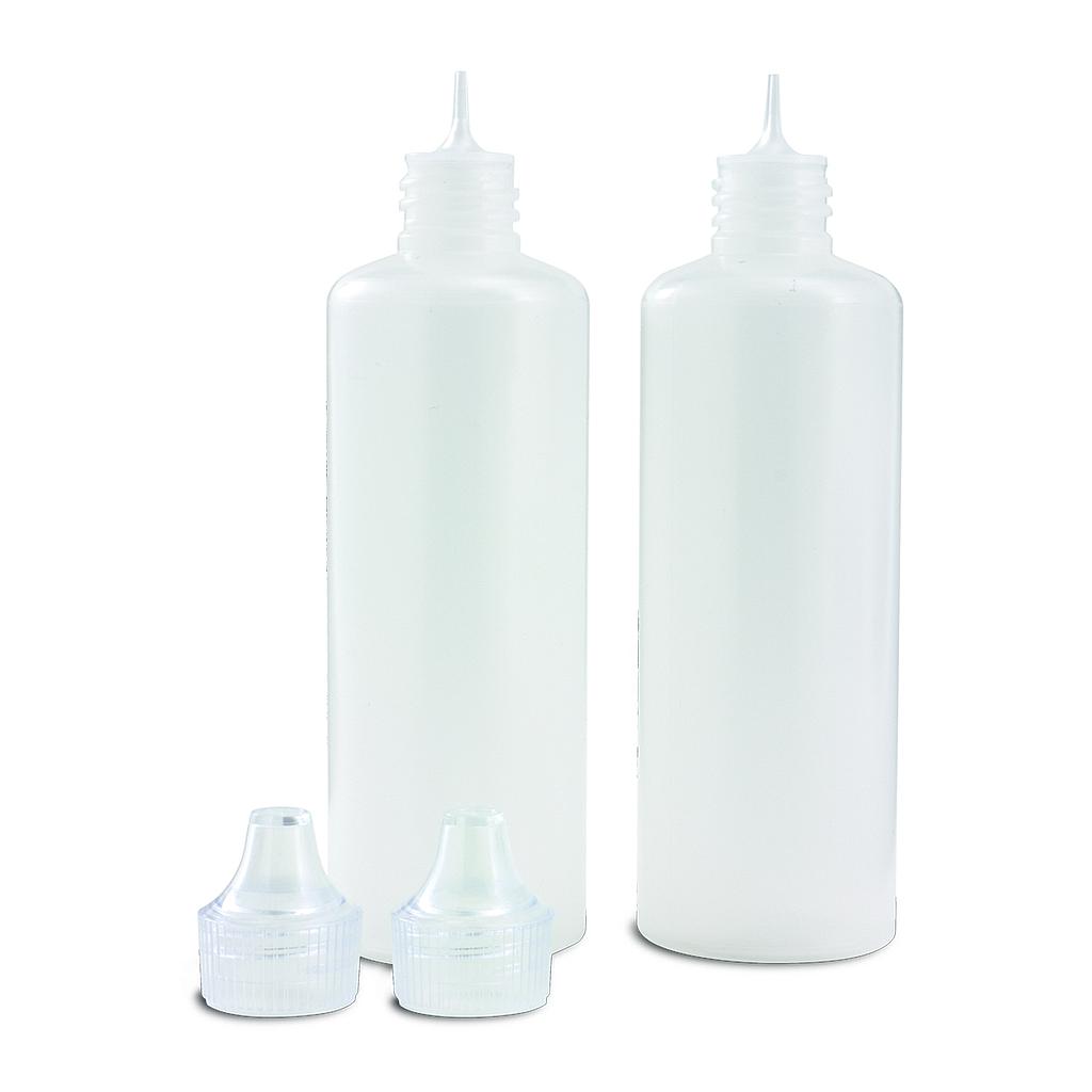  DERIVAN REFILLABLES 2X135ML BOTTLES LID & NOZZLE
