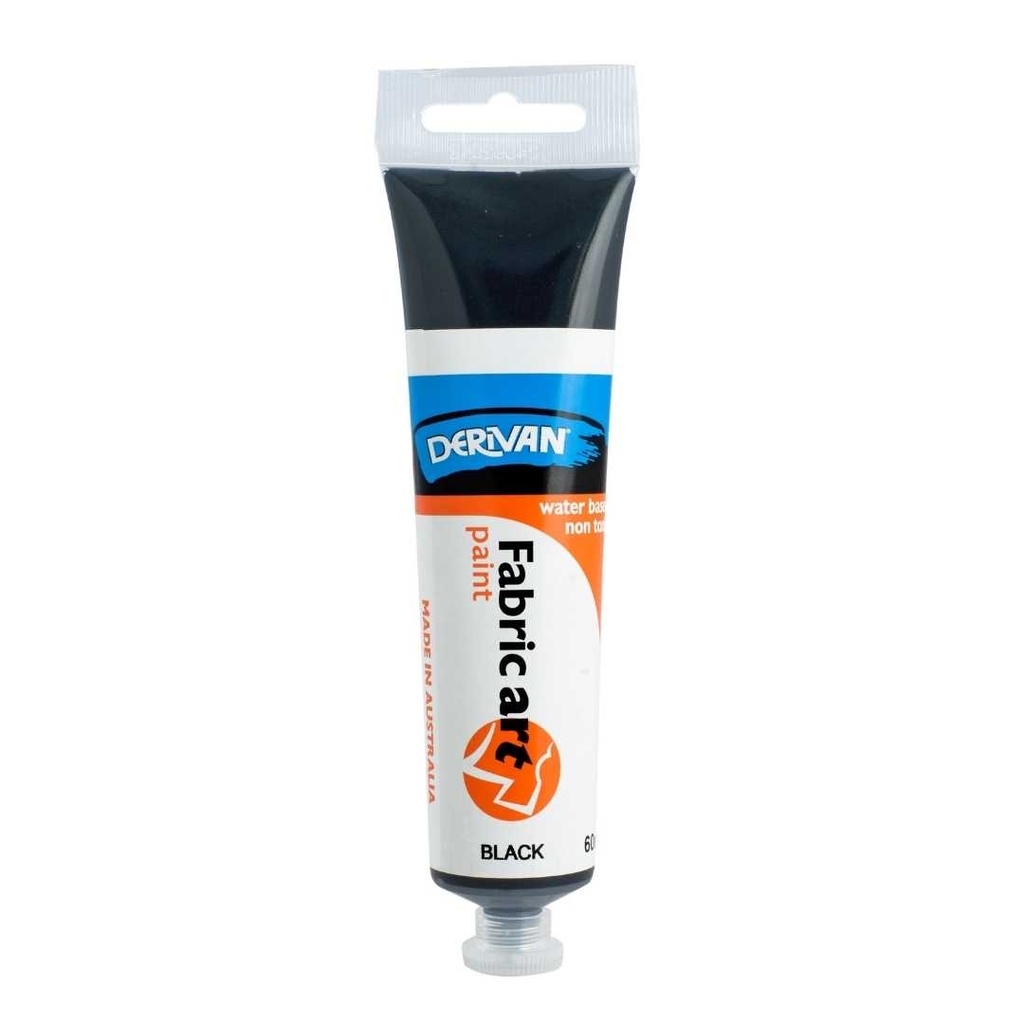  FABRIC ART PAINT 60ML BLACK