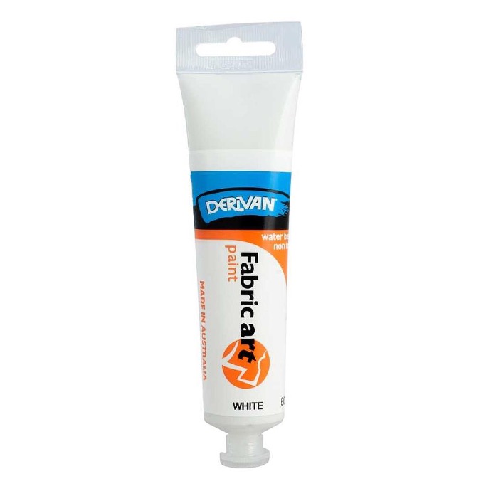  FABRIC ART PAINT 60ML WHITE