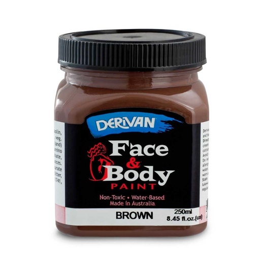  FACE PAINT 250ML BROWN