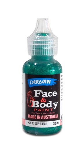  FACE PAINT 36ML GLITTER GREEN