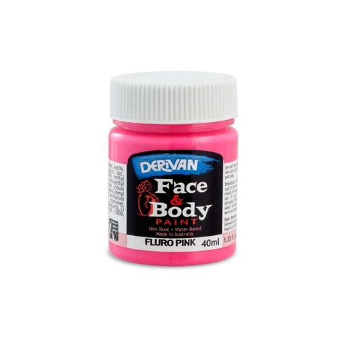  FACE PAINT 40ML FLURO PINK