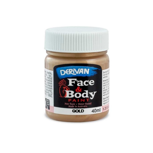  FACE PAINT 40ML METALLIC GOLD