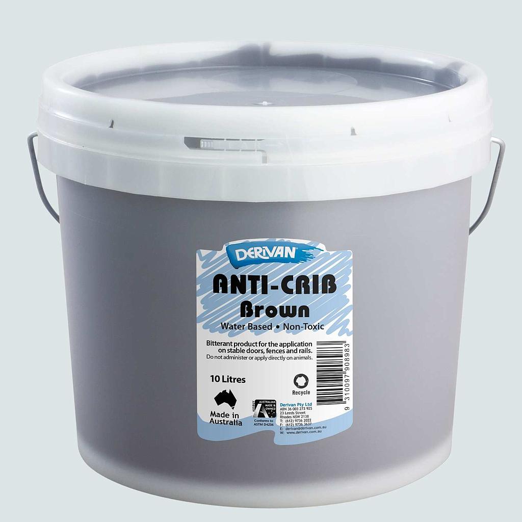  HORSE ANTI CRIBBING PAINT 10LT BROWN