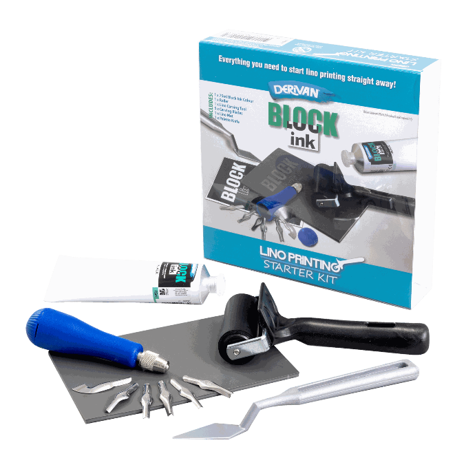  BLOCK INK LINO PRINTING KIT