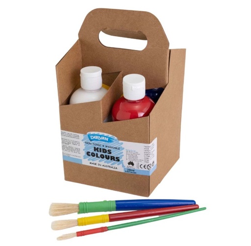  DERIVAN KID'S COLOURS SET 4X250ML