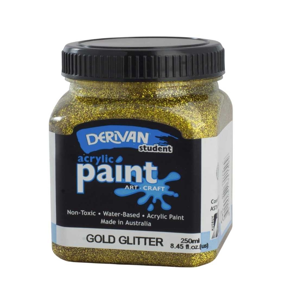  STUDENT 250ML GOLD GLITTER xx