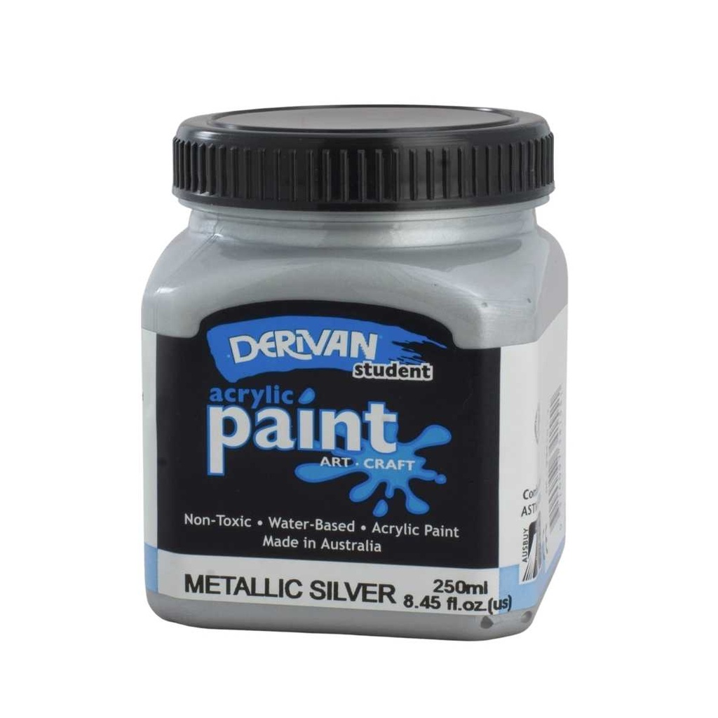  STUDENT 250ML METALLIC SILVER xx