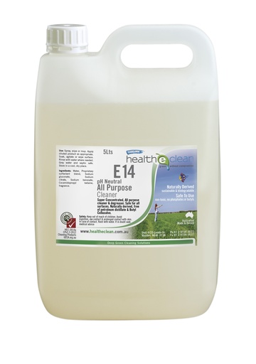 [2HCE145L] E14 pH NEUTRAL ALL PURPOSE CLEANER 5LT