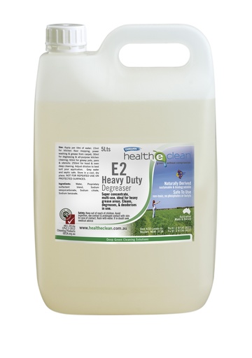 [2HCE25L] E2 HEAVY DUTY DEGREASER 5LT