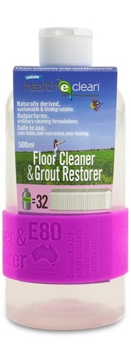 [2HCE80500] E80 FLOOR CLEANER & GROUT RESTORER 500ML
