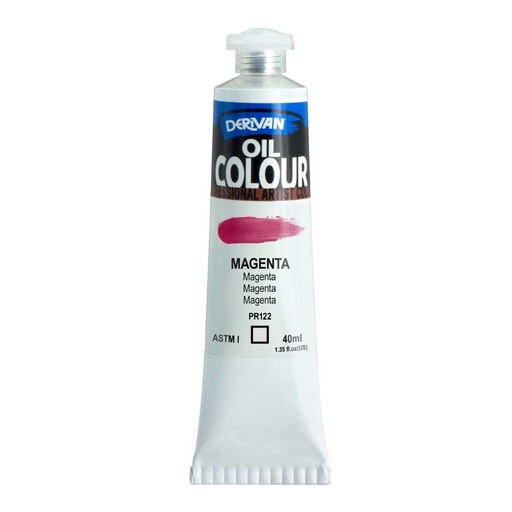 [9OC40M]  DERIVAN OIL COLOUR 40ML MAGENTA
