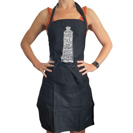 [9PAPRBK]  APRONS ARTIST BLACK