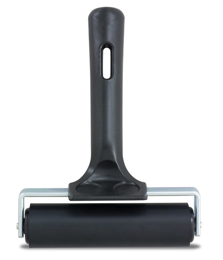 [9RR10]  DERIVAN RUBBER ROLLER 10CM/4"