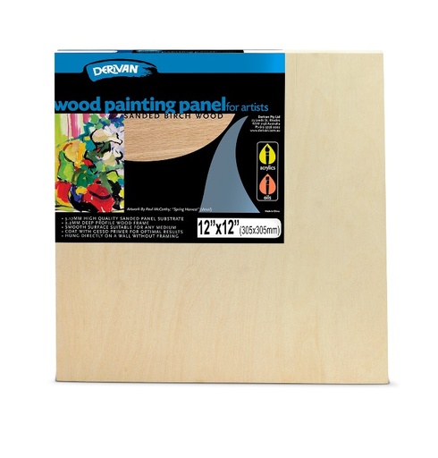 [9WP1212]  DERIVAN WOOD PANELS 30X30CM(12X12")