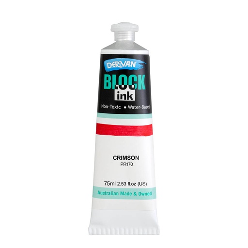[1B7CR]  BLOCK INK 75ML CRIMSON (COOL)
