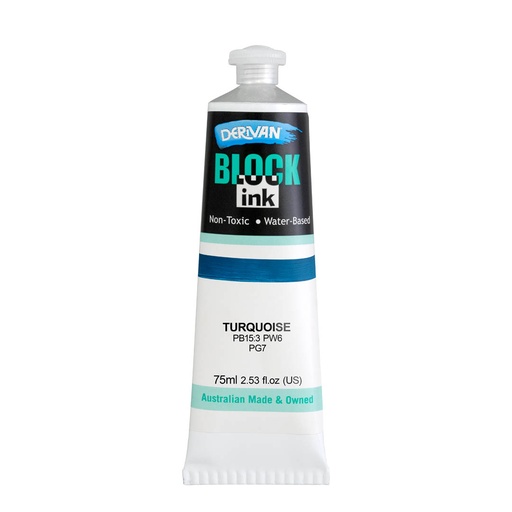 [1B7T]  BLOCK INK 75ML TURQUOISE