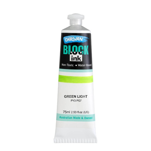 [1B7LG]  BLOCK INK 75ML LIGHT GREEN